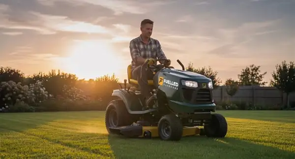 Fueled Outdoors Commercial Ride Mowers